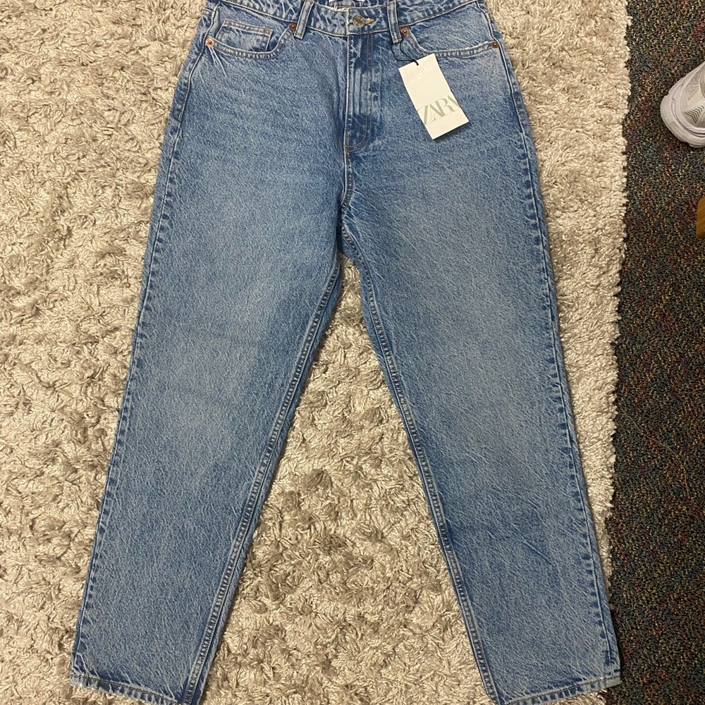 Zara mom jeans